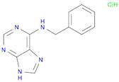 9H-Purin-6-amine, N-(phenylmethyl)-, hydrochloride (1:1)