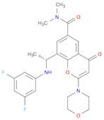 4H-1-Benzopyran-6-carboxamide, 8-[(1R)-1-[(3,5-difluorophenyl)amino]ethyl]-N,N-dimethyl-2-(4-morph…