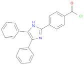 Benzoyl chloride, 4-(4,5-diphenyl-1H-imidazol-2-yl)-