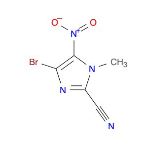 1H-Imidazole-2-carbonitrile, 4-bromo-1-methyl-5-nitro-
