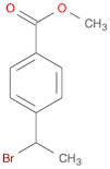 Benzoic acid, 4-(1-bromoethyl)-, methyl ester