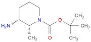 1-Piperidinecarboxylic acid, 3-amino-2-methyl-, 1,1-dimethylethyl ester, (2R,3R)-rel-