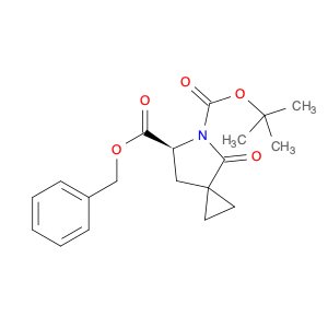 6-benzyl 5-tert-butyl (6S)-4-oxo-5-azaspiro[2.4]heptane-5,6-dicarboxylate