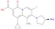 4H-Quinolizine-3-carboxylic acid, 8-[(3S)-3-amino-1-pyrrolidinyl]-1-cyclopropyl-7-fluoro-9-methyl-…