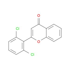 4H-1-Benzopyran-4-one, 2-(2,6-dichlorophenyl)-
