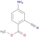 Benzoic acid, 4-amino-2-cyano-, methyl ester