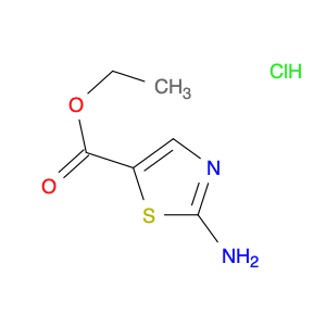 5-Thiazolecarboxylic acid, 2-amino-, ethyl ester, hydrochloride (1:1)