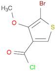 3-Thiophenecarbonyl chloride, 5-bromo-4-methoxy-