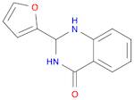 4(1H)-Quinazolinone, 2-(2-furanyl)-2,3-dihydro-