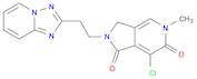 1H-Pyrrolo[3,4-c]pyridine-1,6(2H)-dione, 7-chloro-3,5-dihydro-5-methyl-2-(2-[1,2,4]triazolo[1,5-a]…