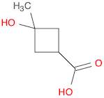 Cyclobutanecarboxylic acid, 3-hydroxy-3-methyl-