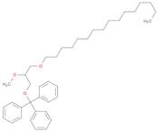 Benzene, 1,1',1''-[[3-(hexadecyloxy)-2-methoxypropoxy]methylidyne]tris-