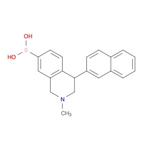 Boronic acid, B-[1,2,3,4-tetrahydro-2-methyl-4-(2-naphthalenyl)-7-isoquinolinyl]-