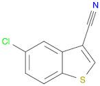 Benzo[b]thiophene-3-carbonitrile, 5-chloro-