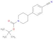 1-Piperidinecarboxylic acid, 4-(4-cyanophenyl)-, 1,1-dimethylethyl ester