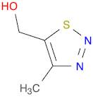 1,2,3-Thiadiazole-5-methanol, 4-methyl-