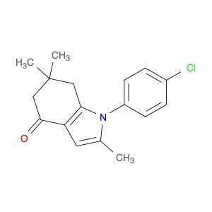 1-(4-Chlorophenyl)-2,6,6-trimethyl-6,7-dihydro-1H-indol-4(5H)-one