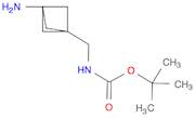 Carbamic acid, N-[(3-aminobicyclo[1.1.1]pent-1-yl)methyl]-, 1,1-dimethylethyl ester