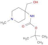 Carbamic acid, N-[4-(hydroxymethyl)-1-methyl-4-piperidinyl]-, 1,1-dimethylethyl ester