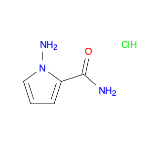 1H-Pyrrole-2-carboxamide, 1-amino-, hydrochloride (1:1)