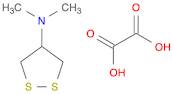 1,2-Dithiolan-4-amine, N,N-dimethyl-, ethanedioate (1:1)