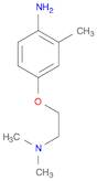 Benzenamine, 4-[2-(dimethylamino)ethoxy]-2-methyl-