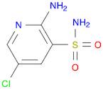 3-Pyridinesulfonamide, 2-amino-5-chloro-