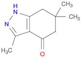 4H-Indazol-4-one, 1,5,6,7-tetrahydro-3,6,6-trimethyl-