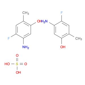 Phenol, 5-amino-4-fluoro-2-methyl-, sulfate (2:1)