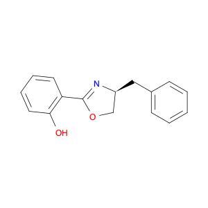 Phenol, 2-[(4S)-4,5-dihydro-4-(phenylmethyl)-2-oxazolyl]-