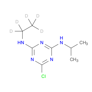 1,3,5-Triazine-2,4-diamine, 6-chloro-N-(ethyl-d5)-N'-(1-methylethyl)- (9CI)