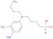 1-Butanesulfonic acid, 4-[(4-amino-3-methylphenyl)butylamino]-