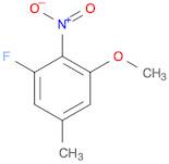 Benzene, 1-fluoro-3-methoxy-5-methyl-2-nitro-