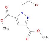 1H-Pyrazole-3,5-dicarboxylic acid, 1-(2-bromoethyl)-, 3,5-dimethyl ester