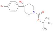 1-Piperidinecarboxylic acid, 4-(4-bromophenyl)-4-hydroxy-, 1,1-dimethylethyl ester