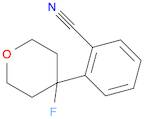 Benzonitrile, 2-(4-fluorotetrahydro-2H-pyran-4-yl)-