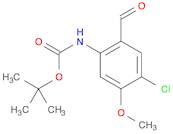 Carbamic acid, N-(4-chloro-2-formyl-5-methoxyphenyl)-, 1,1-dimethylethyl ester