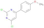 Pyrimidine, 2,4-dichloro-6-(4-methoxyphenyl)-