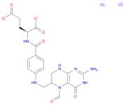 L-Glutamic acid, N-[4-[[(2-amino-5-formyl-3,4,5,6,7,8-hexahydro-4-oxo-6-pteridinyl)methyl]amino]...