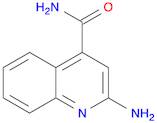 4-Quinolinecarboxamide, 2-amino-