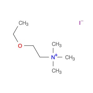 Ethanaminium, 2-ethoxy-N,N,N-trimethyl-, iodide (1:1)