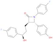 2-Azetidinone, 1-(4-fluorophenyl)-3-[(3R)-3-(4-fluorophenyl)-3-hydroxypropyl]-4-(4-hydroxyphenyl...