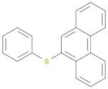Phenanthrene, 9-(phenylthio)-