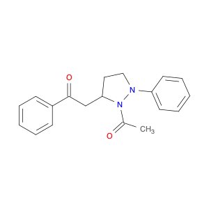 Ethanone, 2-(2-acetyl-1-phenyl-3-pyrazolidinyl)-1-phenyl-