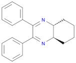 Quinoxaline, 4a,5,6,7,8,8a-hexahydro-2,3-diphenyl-, (4aR,8aR)-rel-