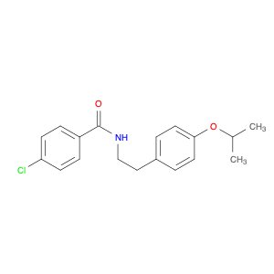 Benzamide, 4-chloro-N-[2-[4-(1-methylethoxy)phenyl]ethyl]-