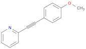 Pyridine, 2-[2-(4-methoxyphenyl)ethynyl]-