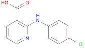 3-Pyridinecarboxylic acid, 2-[(4-chlorophenyl)amino]-