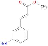 2-Propenoic acid, 3-(3-aminophenyl)-, methyl ester, (2E)-