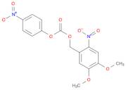 Carbonic acid, (4,5-dimethoxy-2-nitrophenyl)methyl 4-nitrophenyl ester